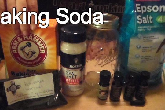 detox bath with activated charcoal