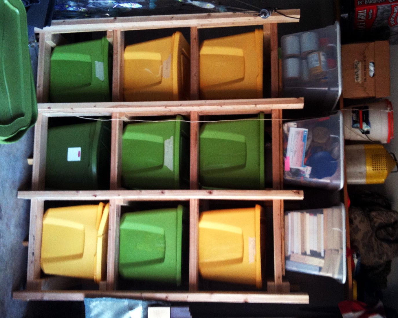 12 Storage Tote Shelving System 50.00 5 Steps (with Pictures)