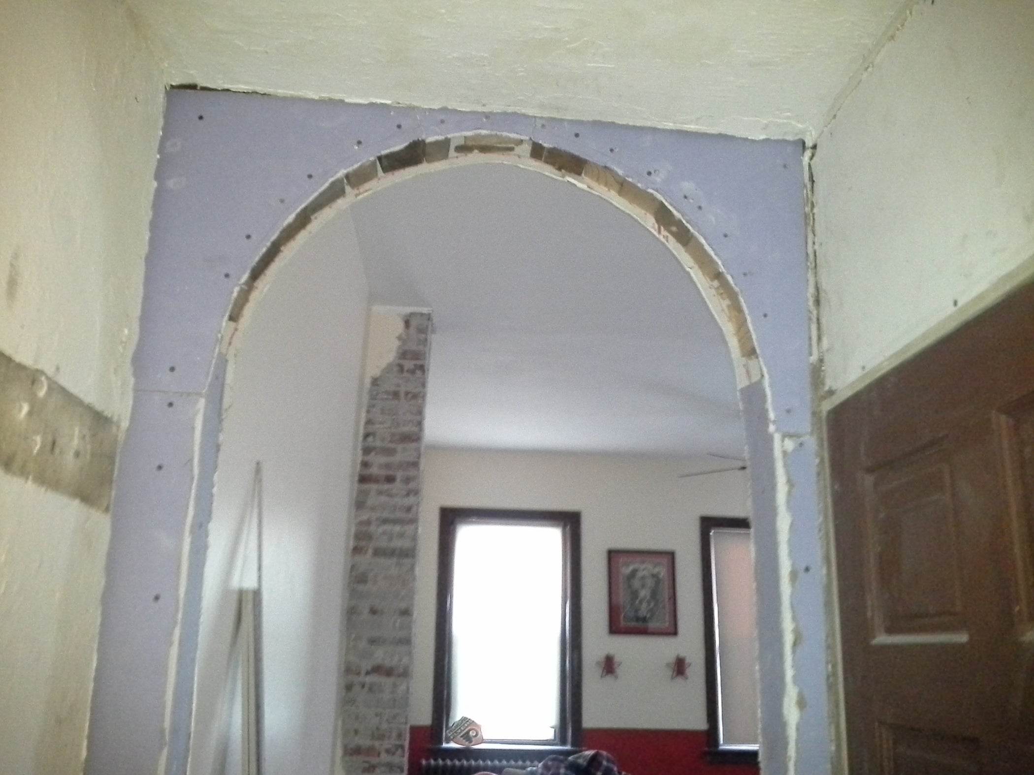 Drywall Arch 7 Steps Instructables