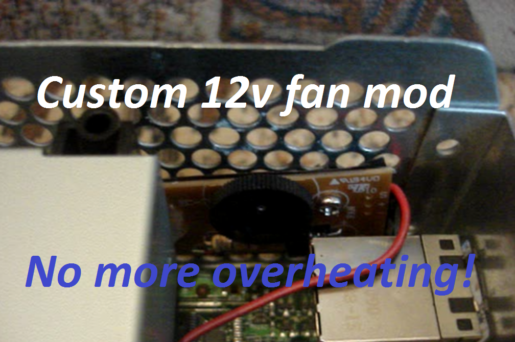 Custom 12v Fan Mod for Xbox 360 Instructables