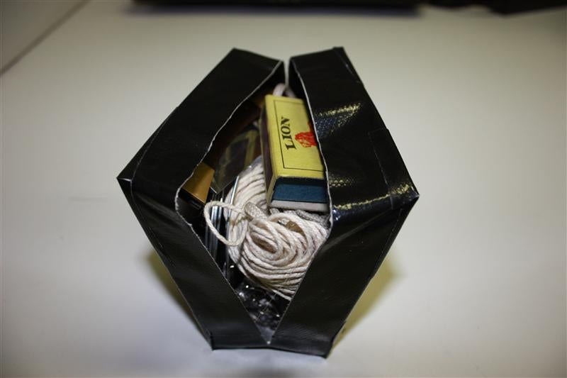Waterproof Duct Tape Survival Box 5 Steps Instructables
