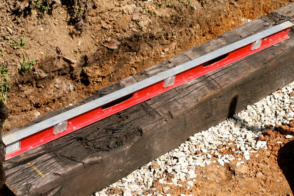 How To Build A Railroad Tie Retaining Wall 10 Steps With Pictures Instructables - Average Cost Of Railroad Tie Retaining Wall How To Build A Railroad Tie Retaining Wall 10 Steps With Pictures Instructables - Average Cost Of Railroad Tie Retaining Wall