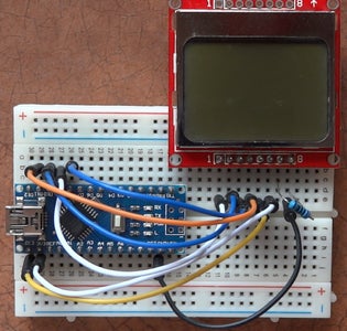 PC Hardware Monitor With Arduino and Nokia 5110 LCD : 3 Steps ...