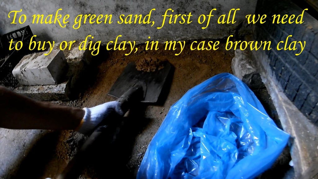 Green Sand Formula How To Make Molding Sand 5 Steps With Pictures Instructables