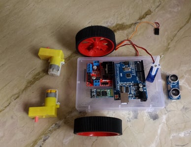 Voice Control Obstacle Avoidance Arduino Robot Car : 8 Steps ...