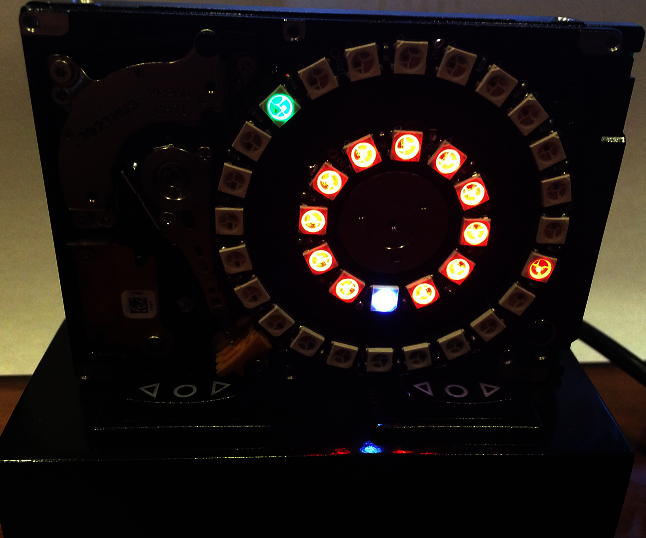 Hard Drive NeoPixel 3D Printed Clock : 48 Steps - Instructables