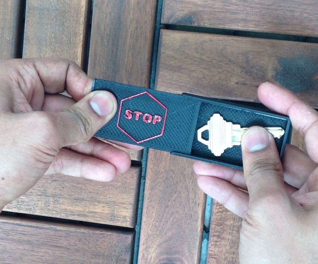 Hide a Key 3D Printed Box 5 Steps (with Pictures