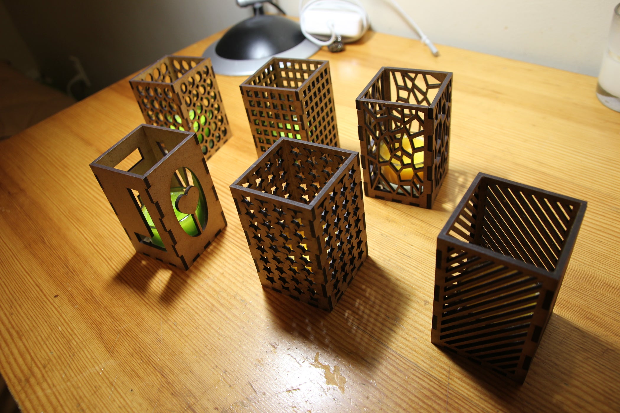 Laser Cut Candle Holders - Instructables