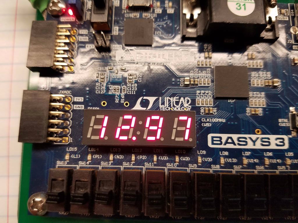 Basic Stopwatch Using VHDL and Basys3 Board 9 Steps