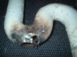 lead to plastic waste pipe connector