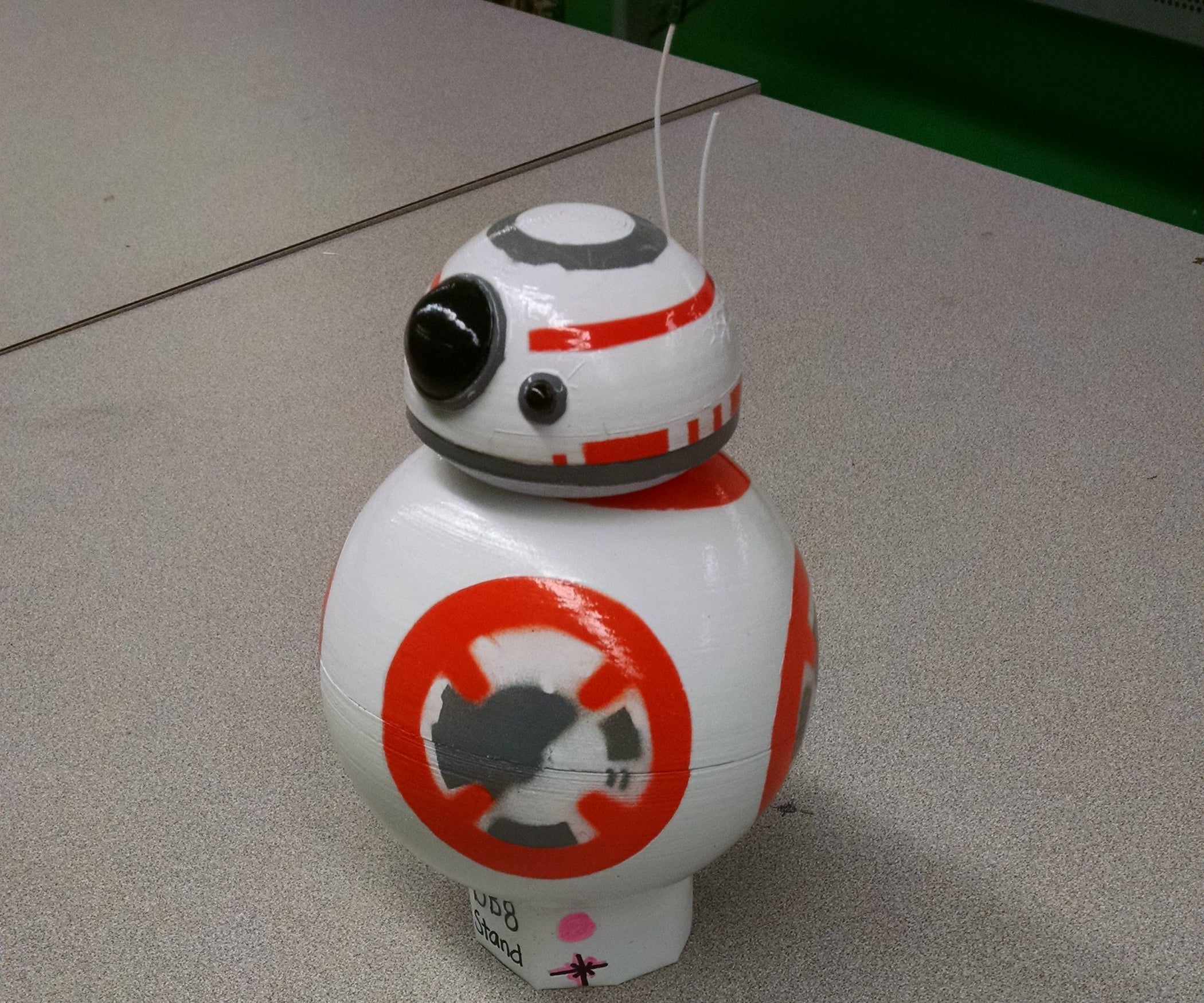 3D Printed Remote Controlled BB8 Droid Make Course 8 Steps (with