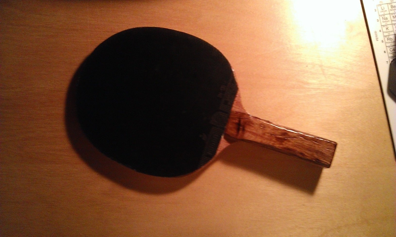 Make a Table Tennis Bat! 12 Steps