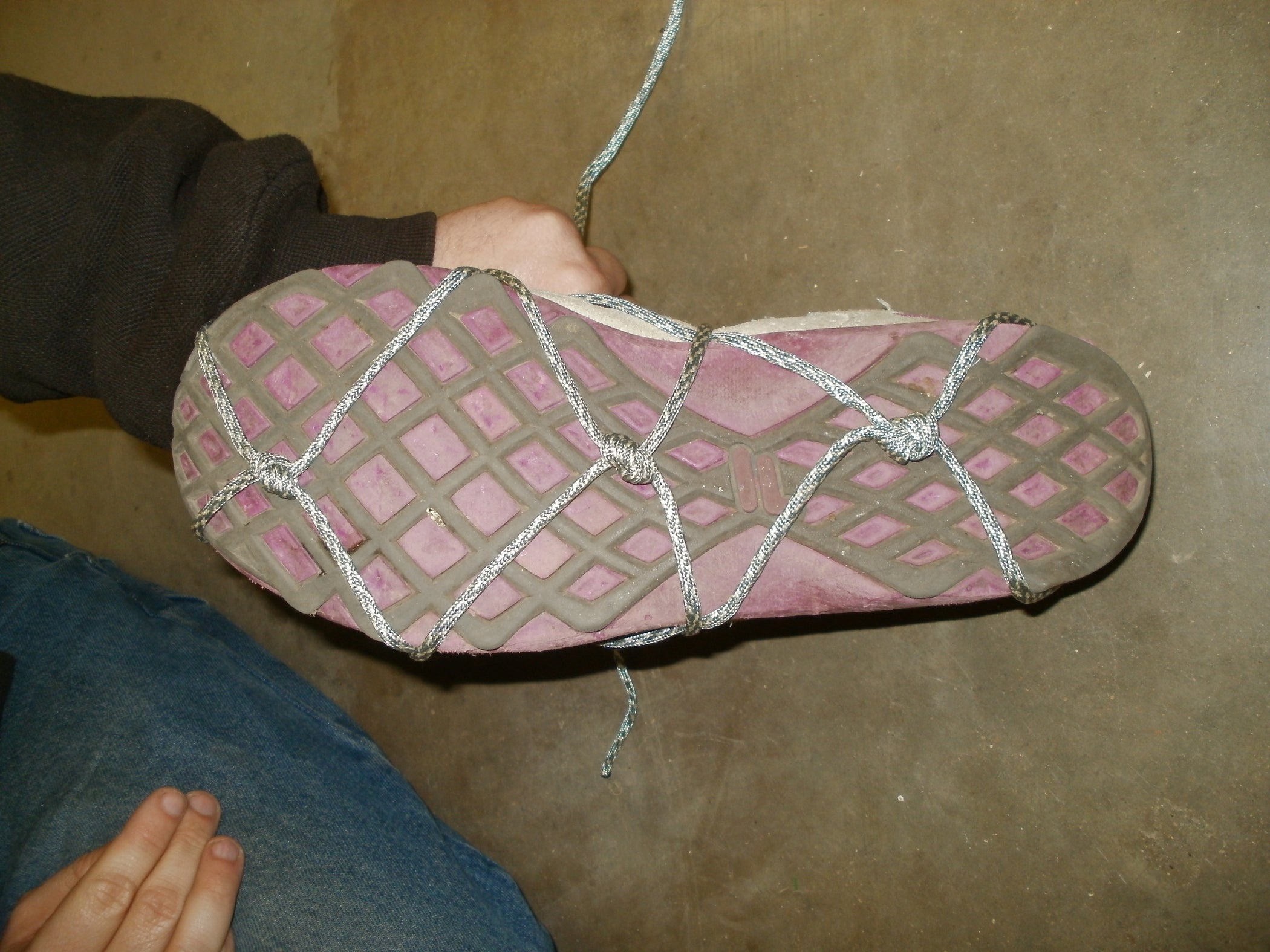 Paracord Shoe Grips 3 Steps Instructables