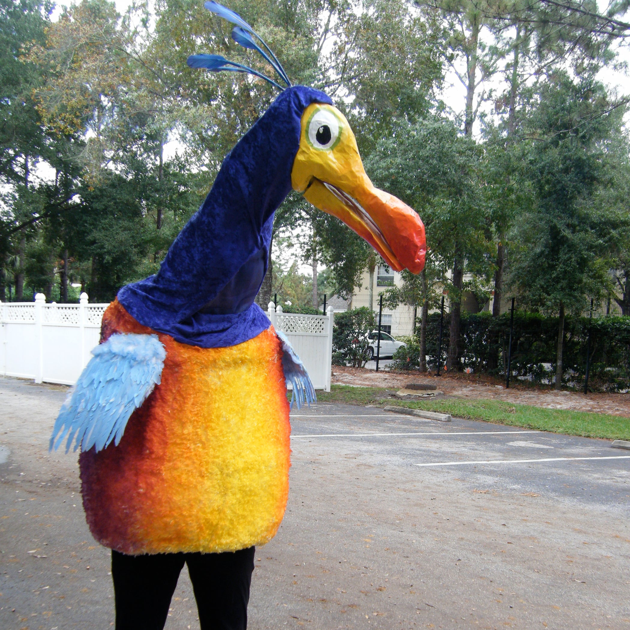 How to Create a Kevin Costume (The Bird From UP) : 8 Steps (with