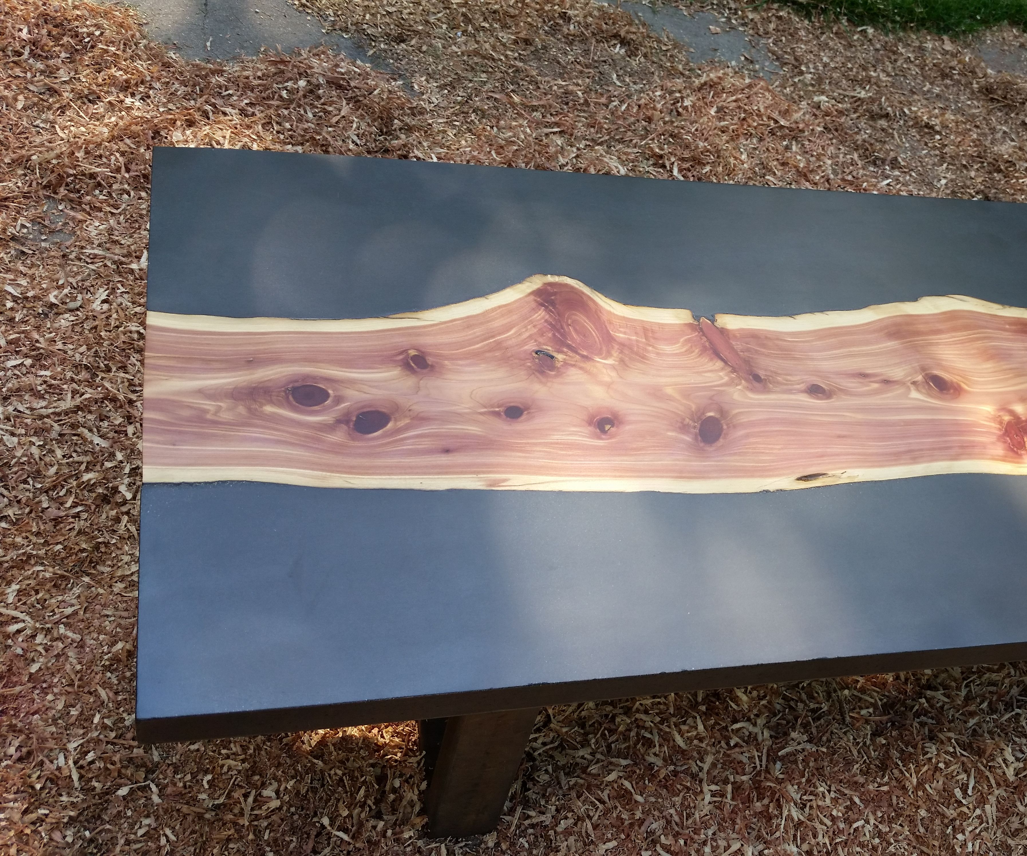 Concrete And Wood Slab Table 6 Steps With Pictures - Best Wood Sealer For Coffee Table Concrete And Wood Slab Table 6 Steps With Pictures - Best Wood Sealer For Coffee Table