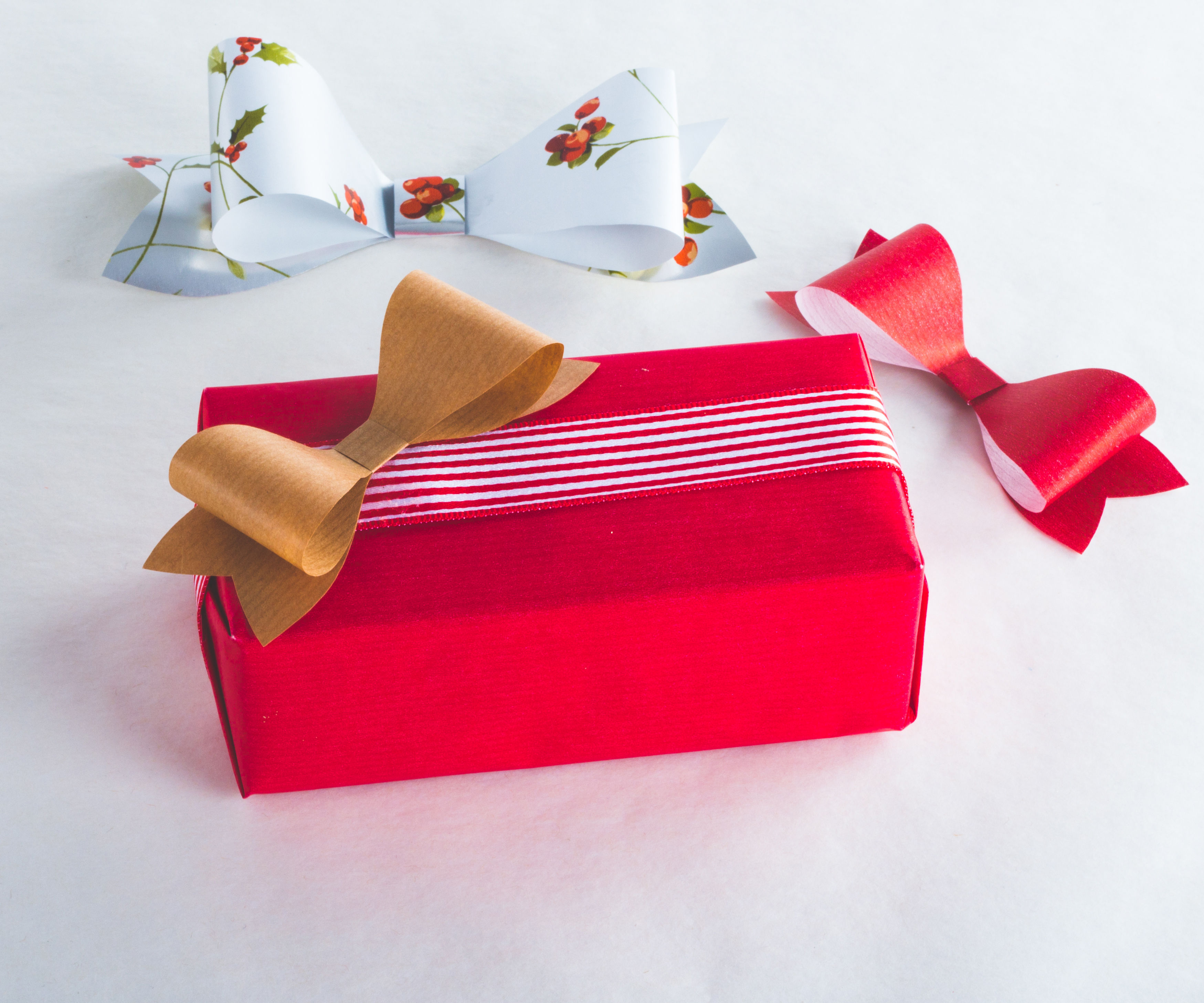 How To Make A Decorative Paper Bow With Template With Pictures