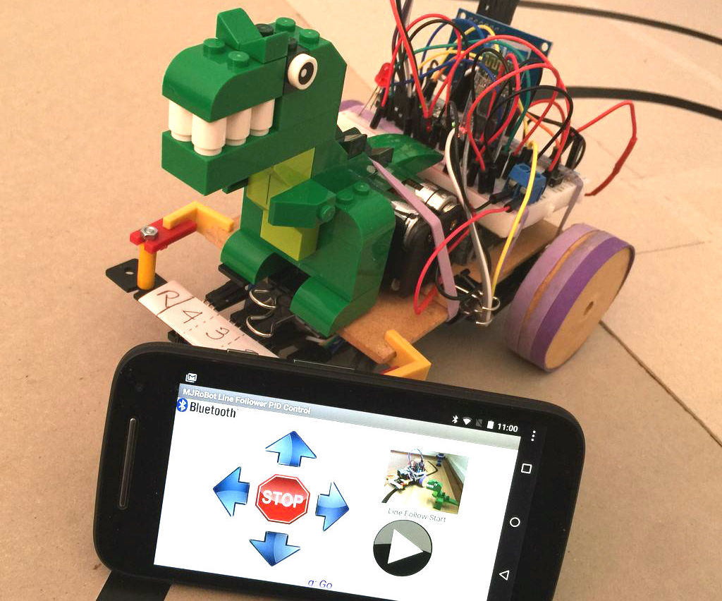 pid line follower robot