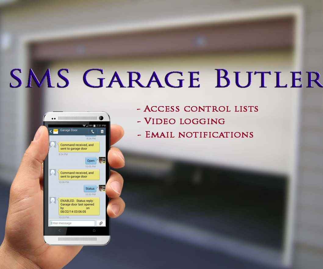 Raspberry Pi Sms Garage Door Butler 9 Steps With Pictures