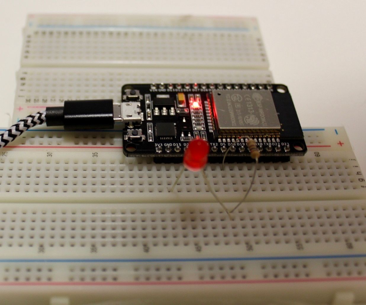 Getting Started With Esp32 On A Mac Blink And Led 7 Steps 2350