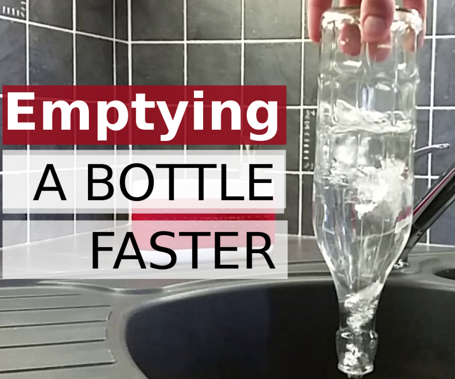Emptying a Bottle Faster Instructables