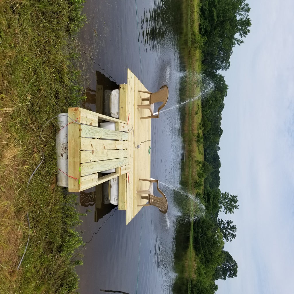 Floating Dock With Barrels (UPDATED) 9 Steps (with Pictures