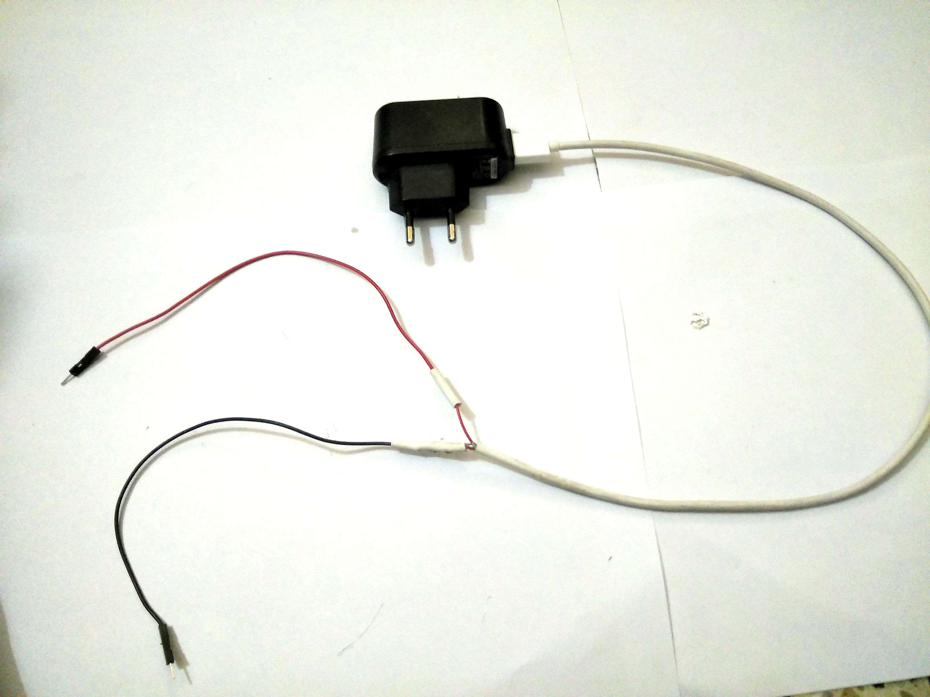 5V DC Power Supply for Breadboard Using Phone Charger Trybotics