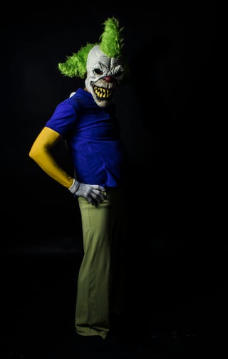 Evil Krusty Vs Simpsons Couch Costume Treehouse Of Horrors Iii 9 Steps With Pictures Instructables