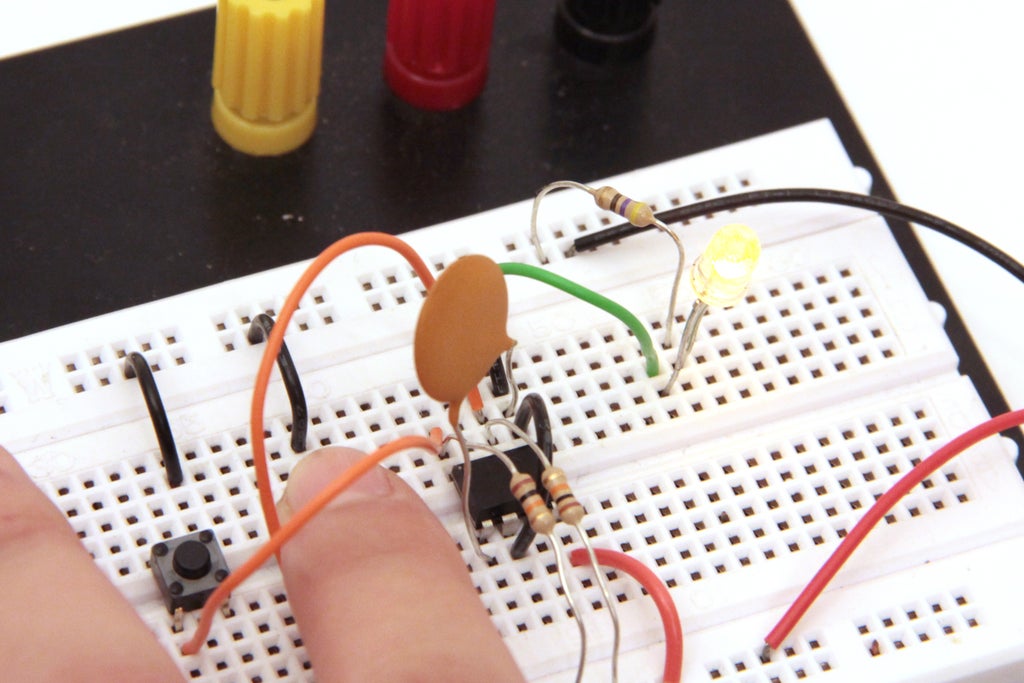 555 Timer In Monostable Mode