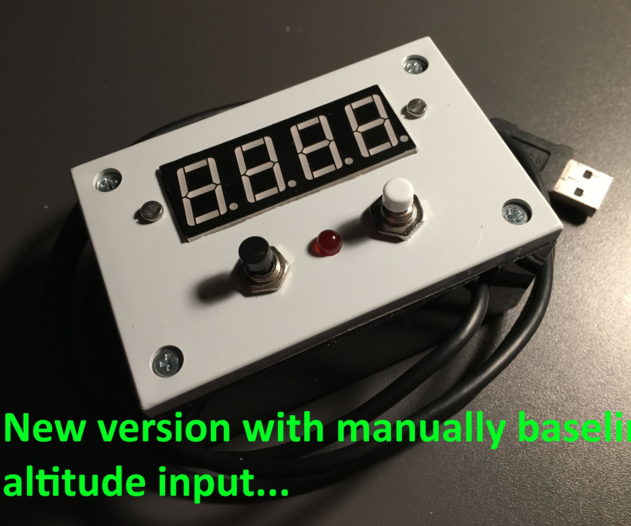 Altimeter (altitude Meter) Based on Atmospheric Pressure 7 Steps