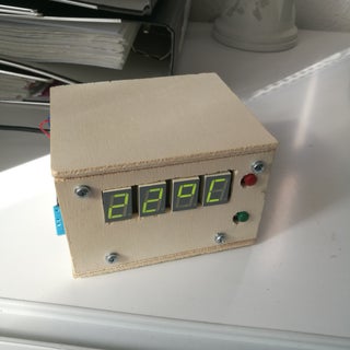 4-digit 7-segment Led Clock With Manual Adjust & Alarm, Thermometer ...