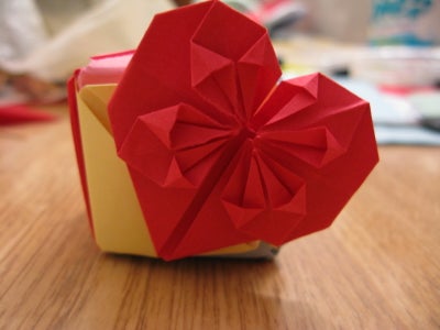 heart origami simple decorative mark instructions instructables october