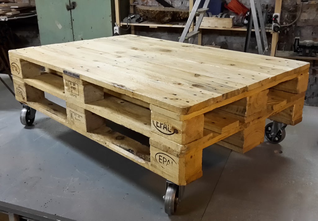 30 Minute Pallet Coffee Table 9 Steps With Pictures Instructables - Pallet Coffee Table Tutorial 30 Minute Pallet Coffee Table 9 Steps With Pictures Instructables - Pallet Coffee Table Tutorial