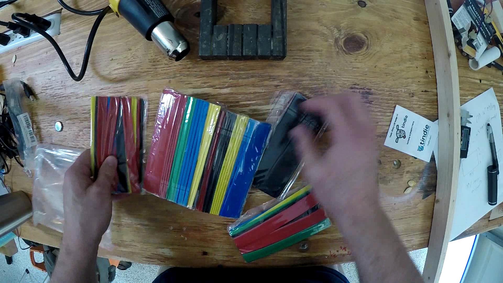 Coin Cell Shrink Wrap Battery Pack Trybotics