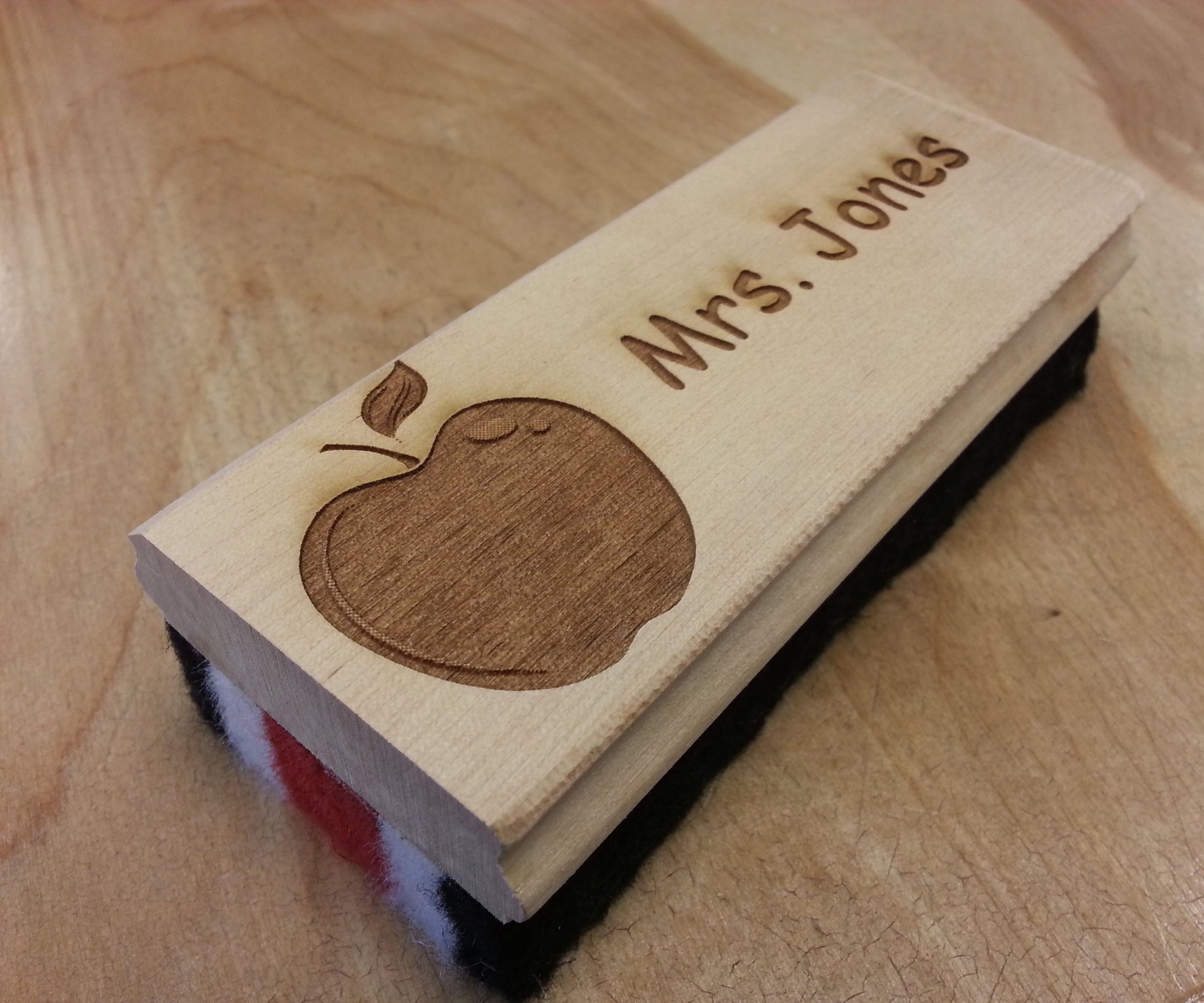 Customized Chalkboard Eraser Gift for a Teacher 4 Steps Instructables