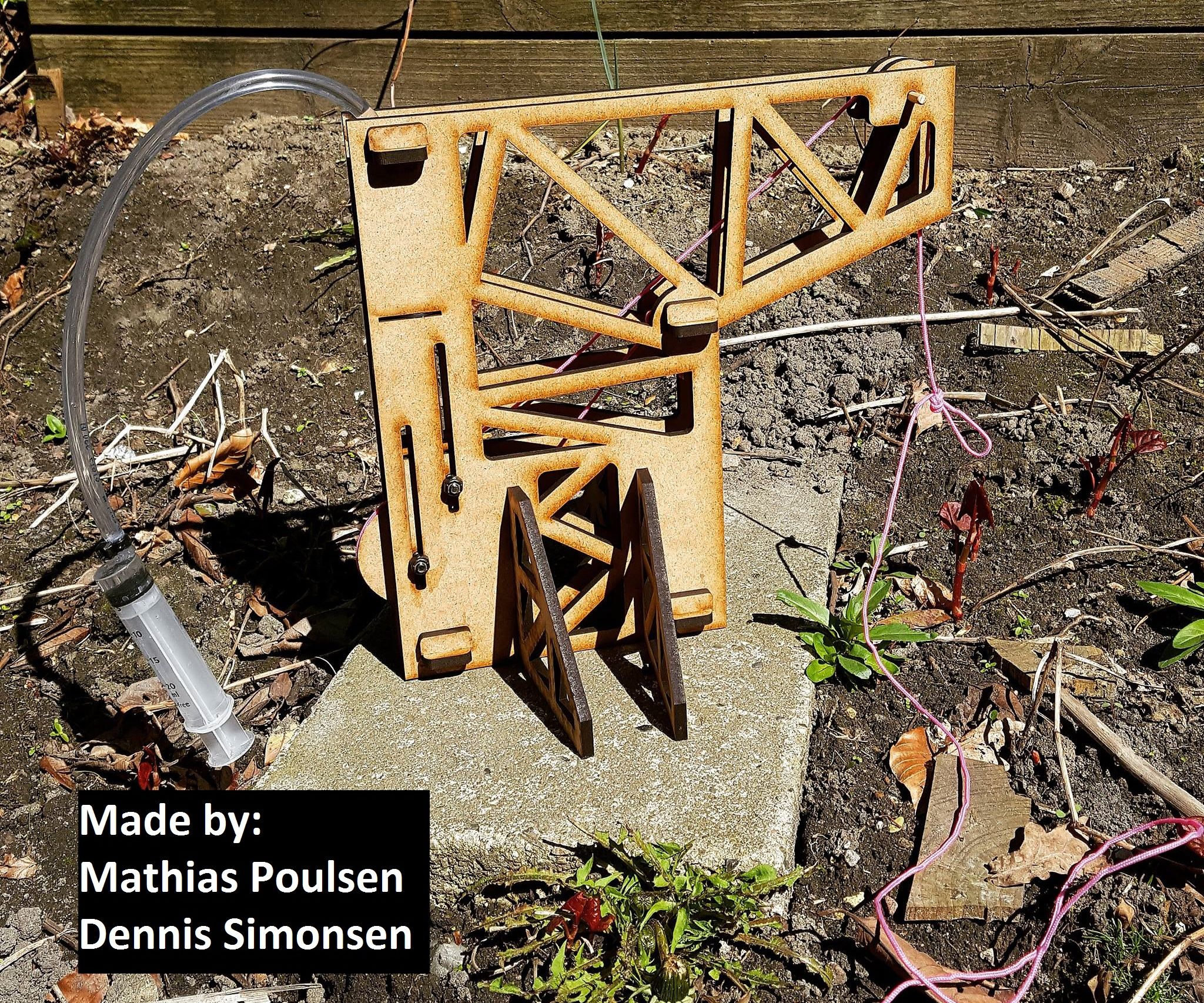 Hydraulic Crane (Syringes) By Mathias & Dennis 4 Steps Instructables