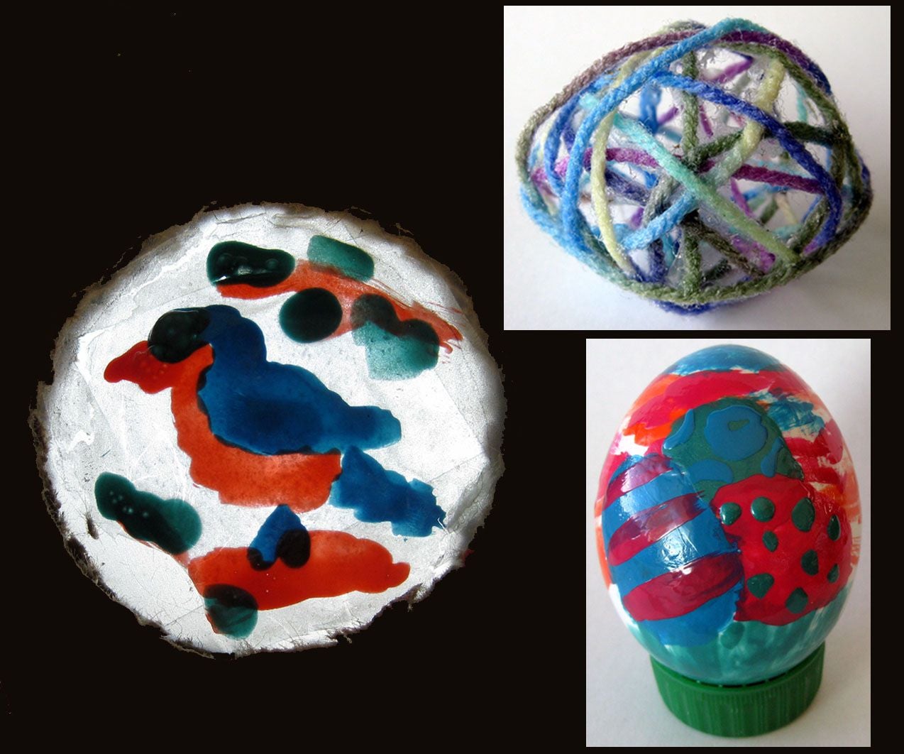 3 Easy Crafts Using Nail Polish and Eggshells 12 Steps (with Pictures