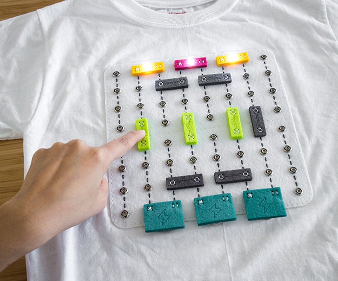 Shirt Circuit DIY Wearable Breadboard Circuits 6 Steps (with