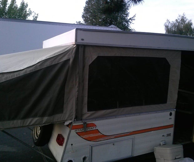 Tent Trailer Roof Re Build 15 Steps With Pictures Instructables