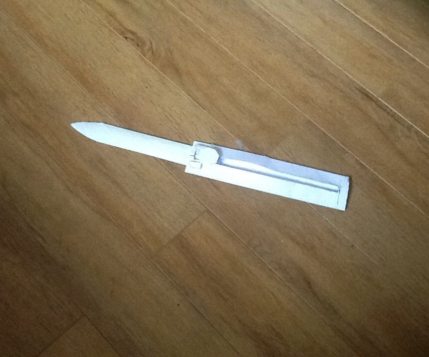 Paper AC Hidden Blade Tutorial 9 Steps Instructables