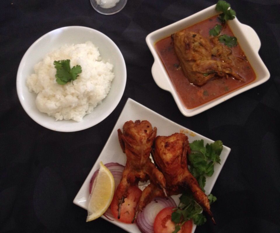 Roast Quail and Quail Curry With Steamed Rice 4 Steps (with Pictures