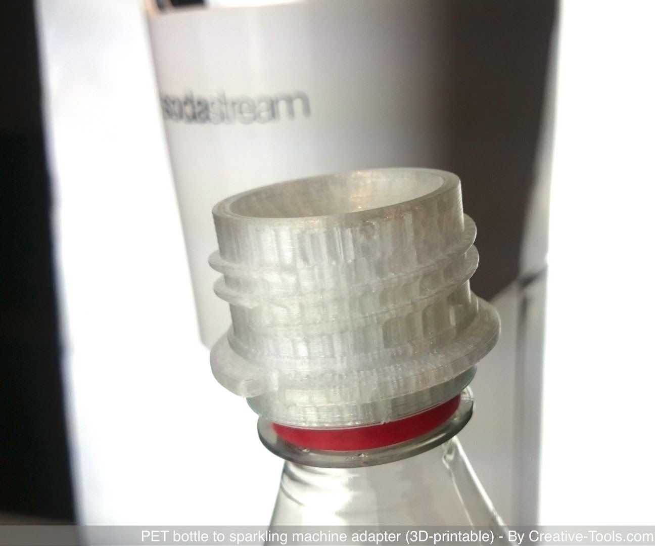 PET Bottle to Sparkling Machine Adapter Instructables
