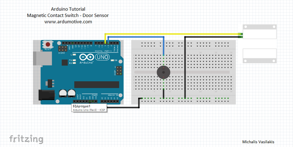 How To Use A Magnetic Door Switch Sensor With Arduino 4 Steps Instructables