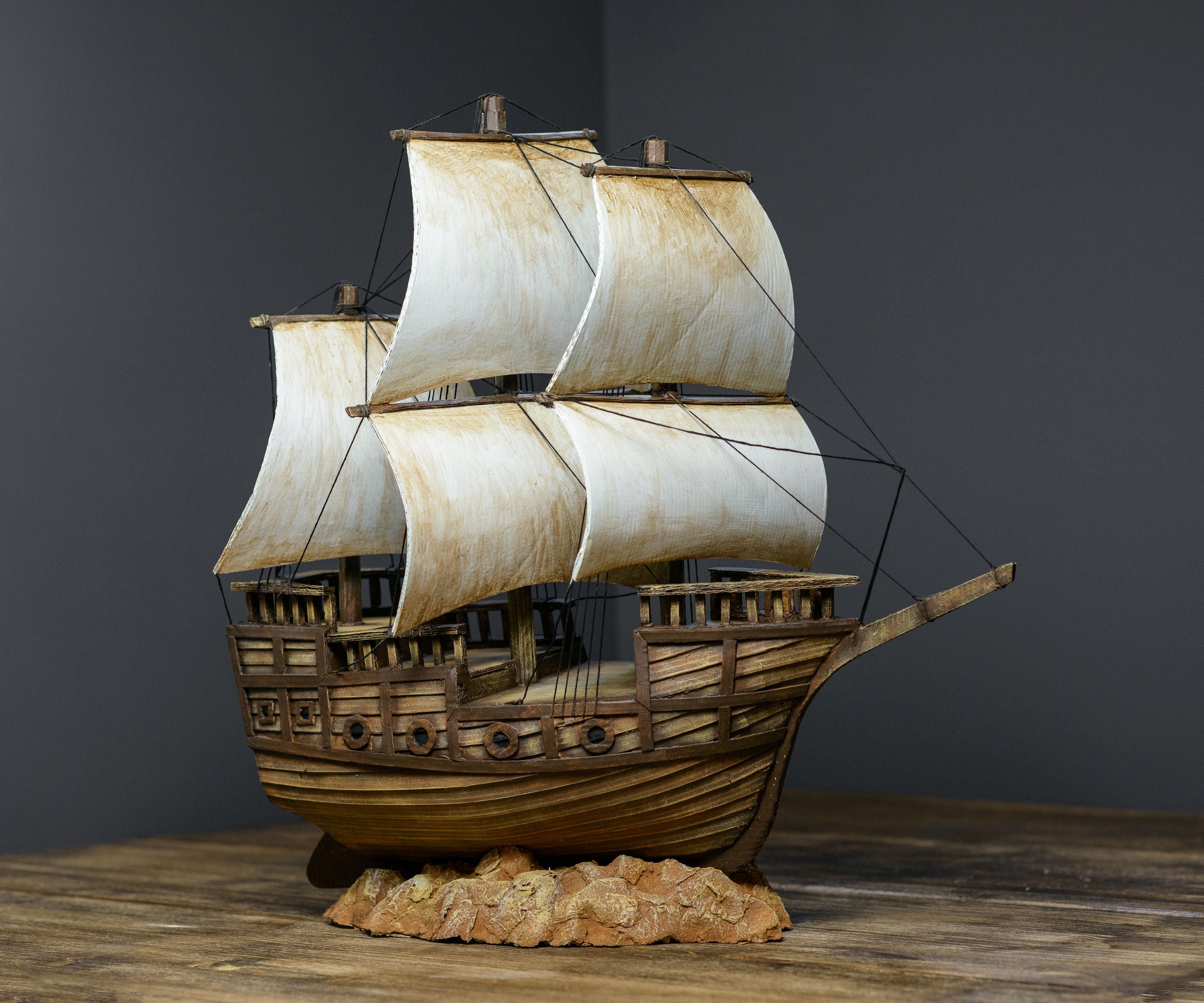 Cardboard Pirate Ship Ships Of Scale Cardboard Pirate Ship Ships Of Scale