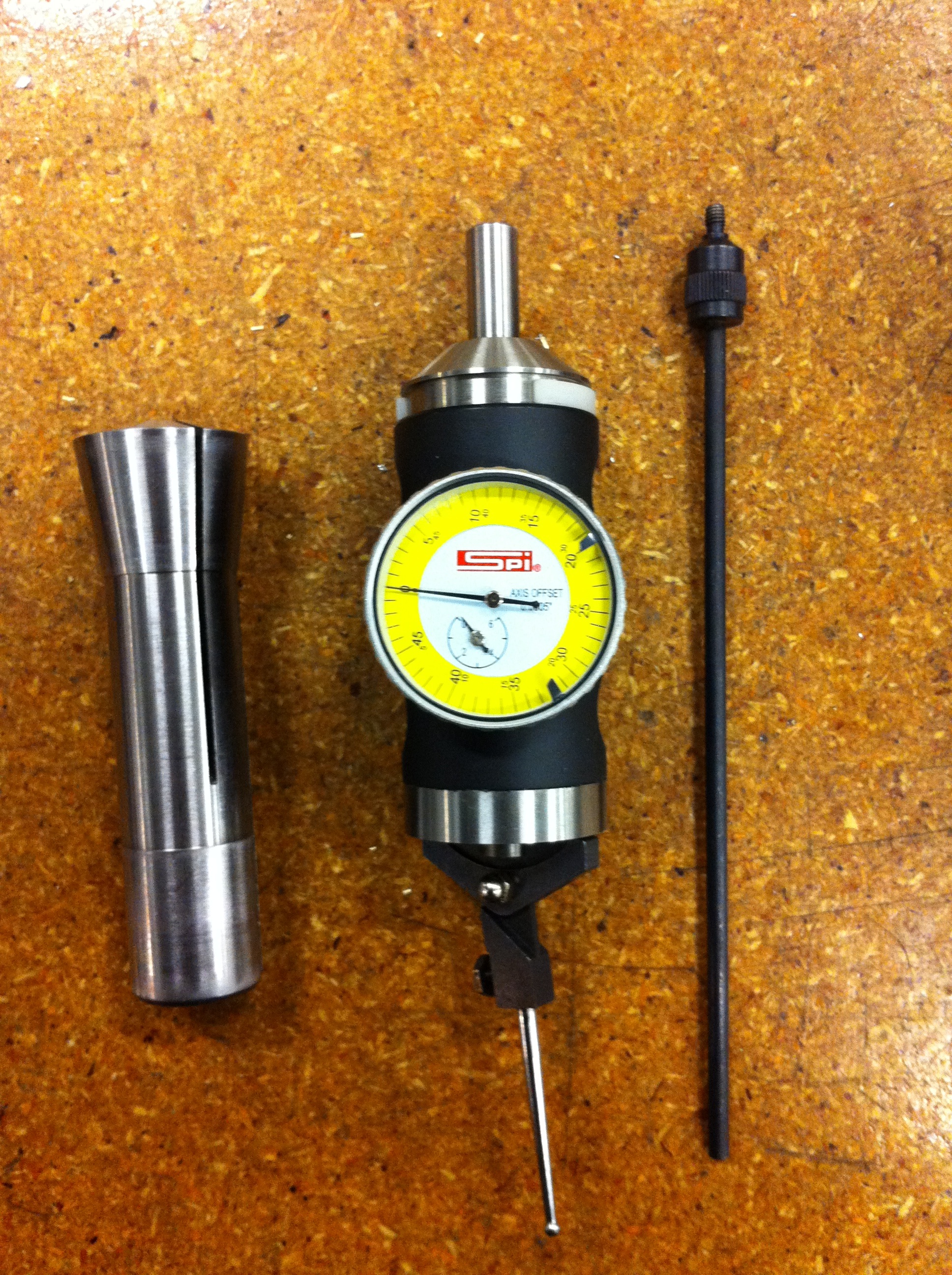 Using a CoAxial Dial Indicator to Find the Center of a Circle 5