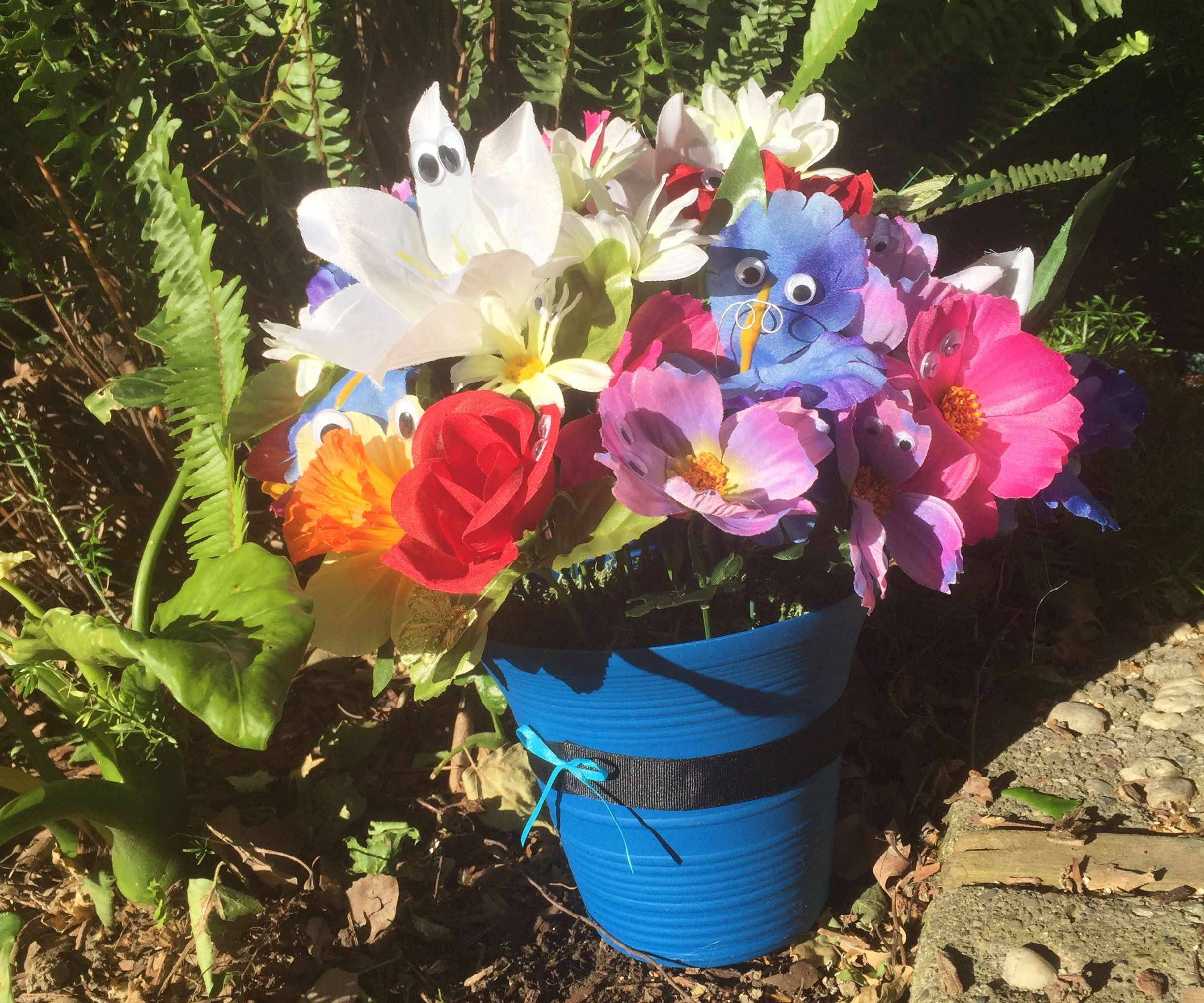 Diy Alice In Wonderland Flowers 5 Steps With Pictures