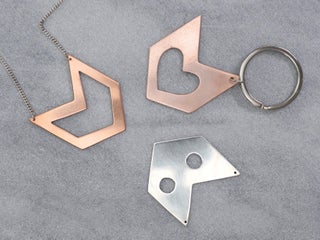 Sheet Metal Jewelry Basics Saw File Sand Polish 7 Steps With Pictures Instructables