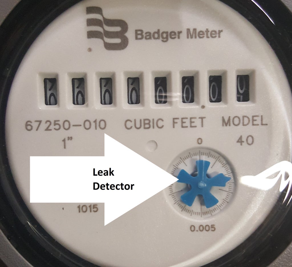 How To Check A Water Meter For A Leak 3 Steps Instructables
