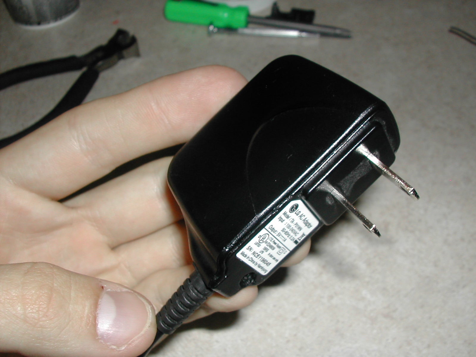 USB LG Phone Charger 4 Steps Instructables