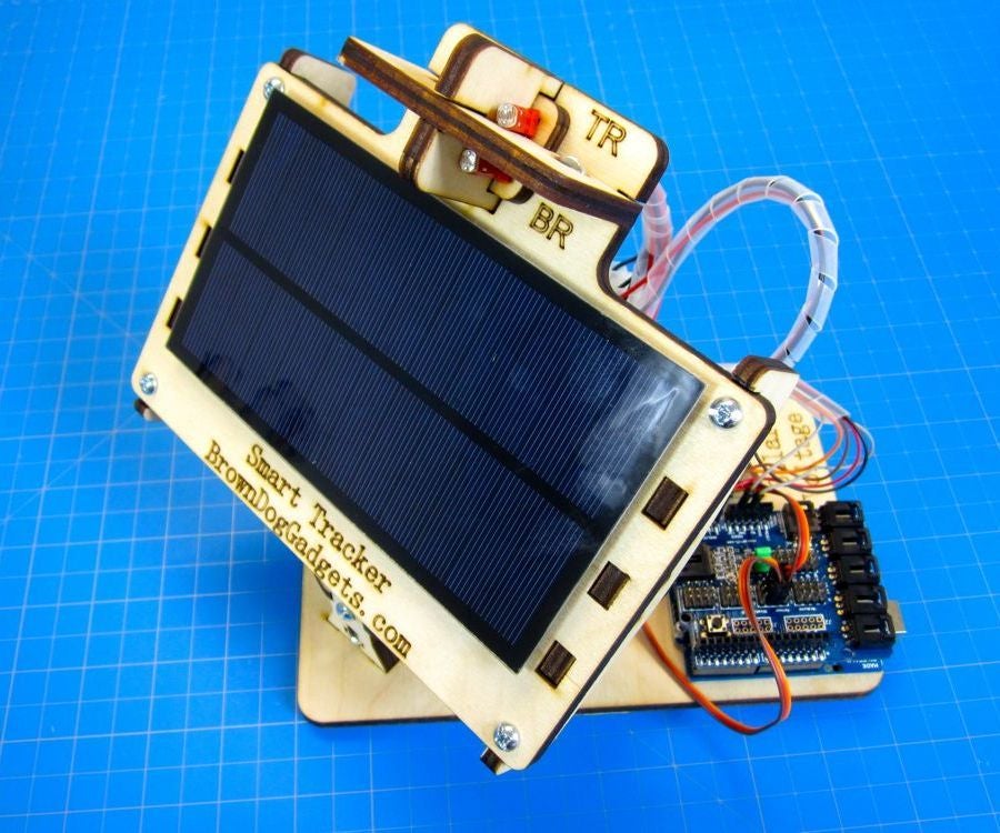 Simple Dual Axis Solar Tracker: 23 Steps (with Pictures)