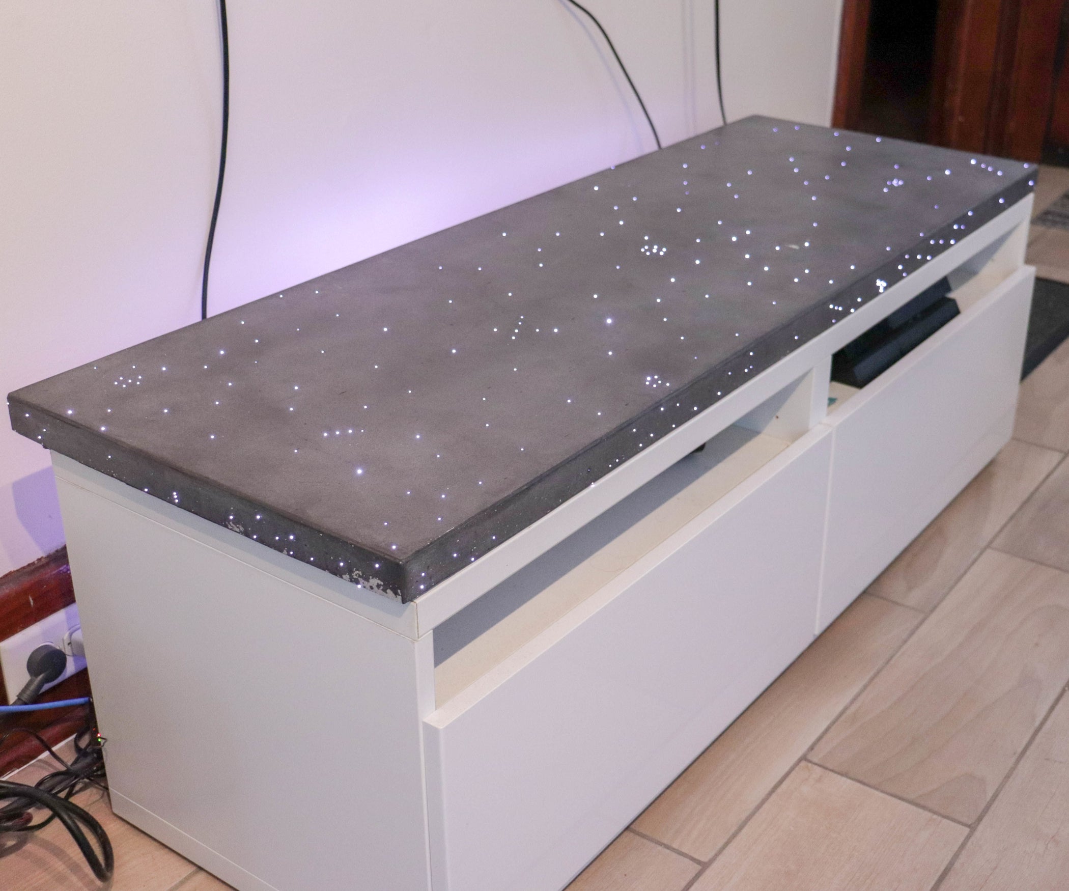 Concrete Top With Embedded Lighting 5 Steps (with Pictures